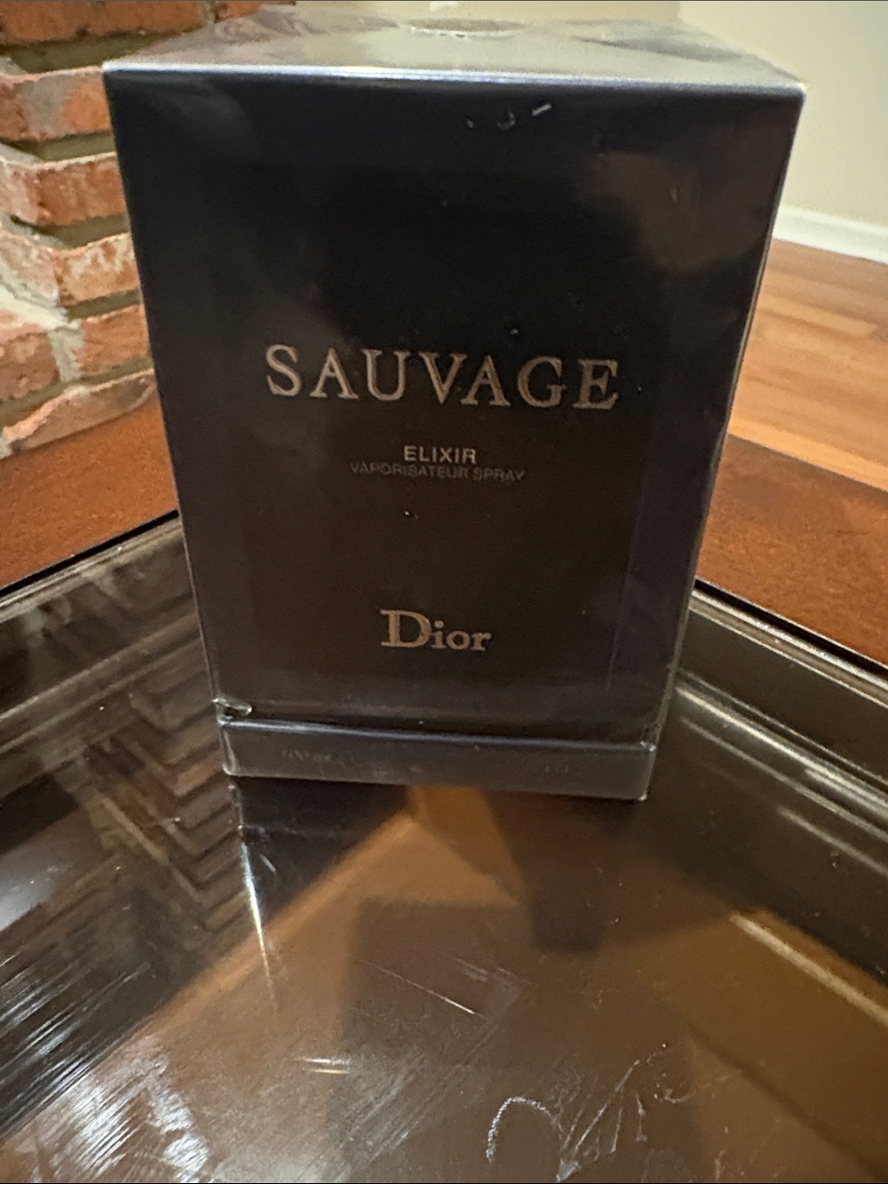 Dior Sauvage Elixir Men — Black and Silver Box